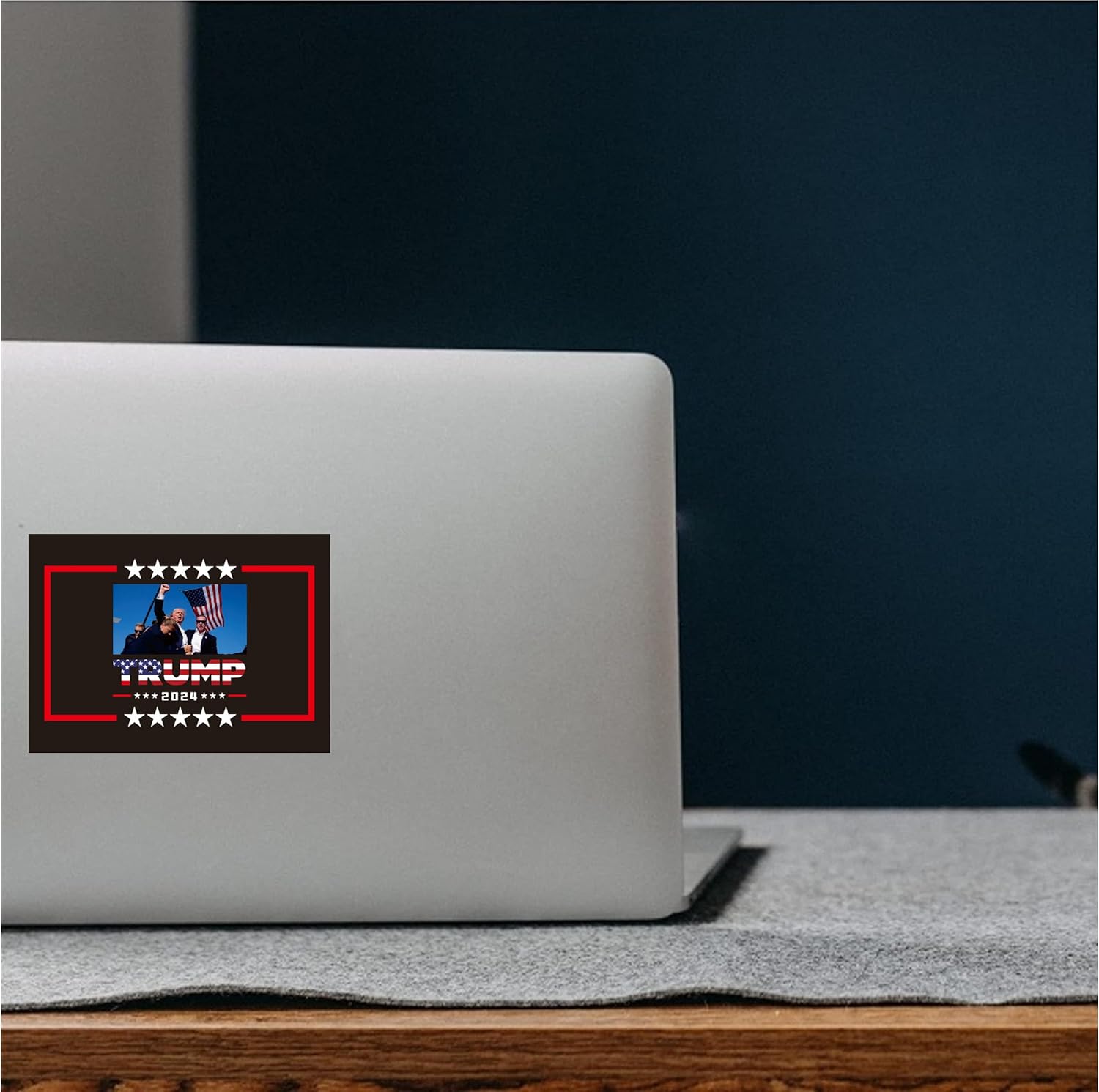 10 Pack Trump 2024 Bumper Sticker Merchandise, Large Size 5.5" x 4.5" Vinyl Decal, Presidential Campaign Political Stickers for Car, Laptop, Phone, Truck, Bumper, Take America Back Again (Pack of 10)